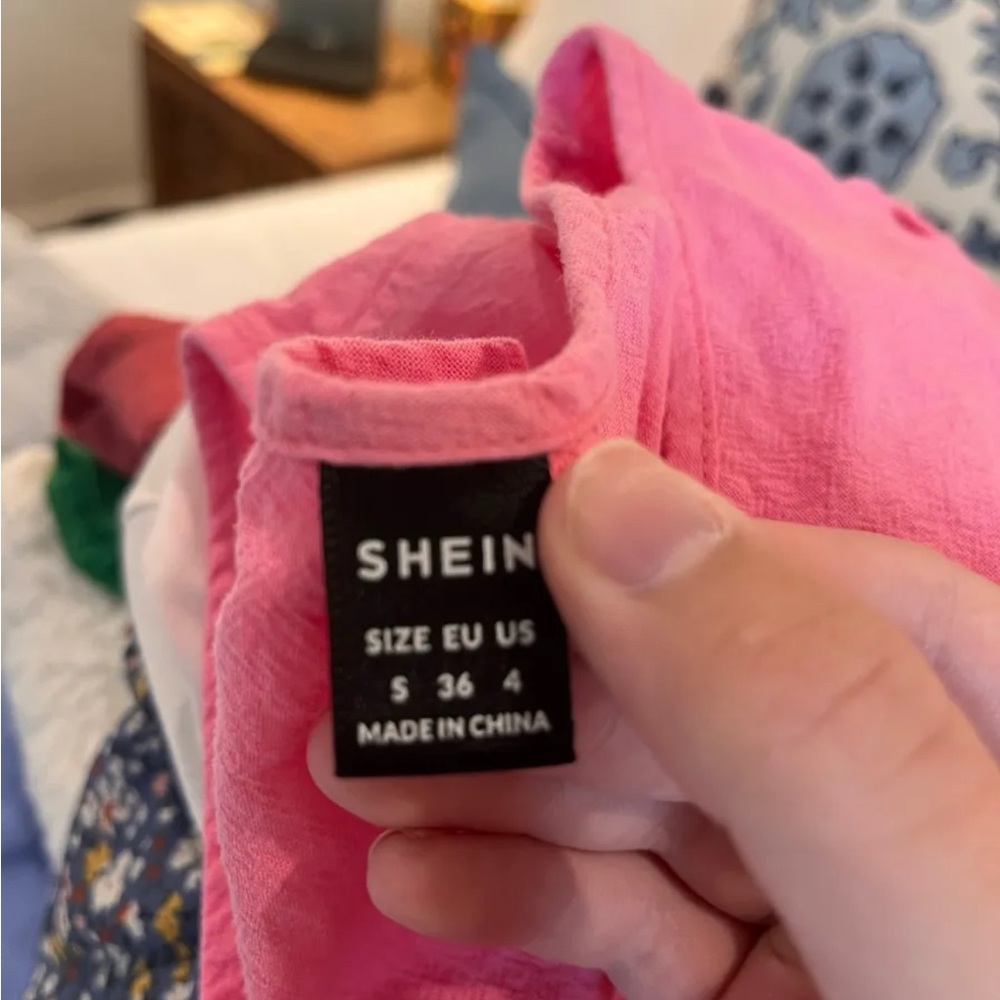 Pink Ruffle Sleeve Top - Picture 4 of 4